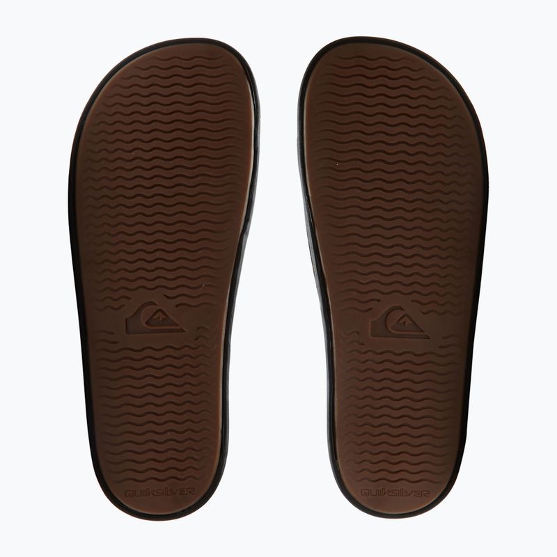 Шльопанці чоловічі Quiksilver Rivi Nubuck Slide чорний 1 5