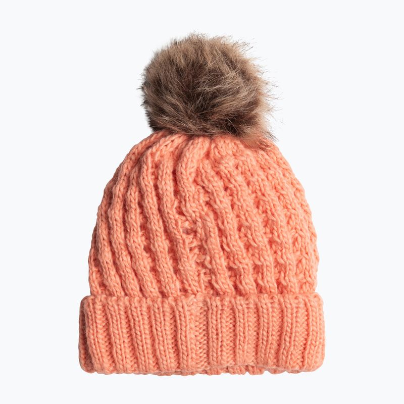 Шапка зимова дитяча ROXY Blizzard Girl peach pink 2