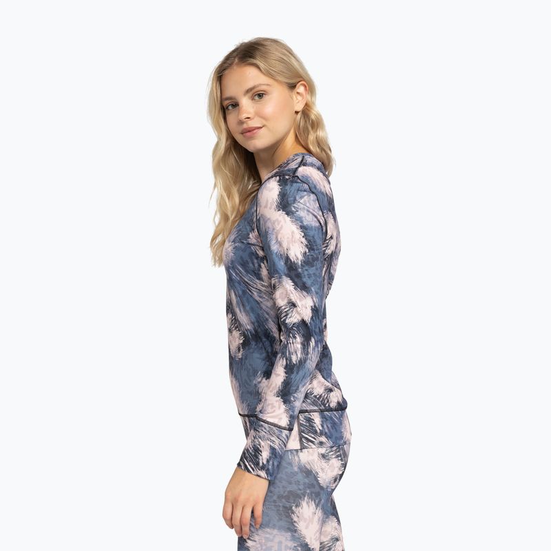Жіноча термоактивна кофта ROXY Daybreak Brushed Top wild wind darknight 4