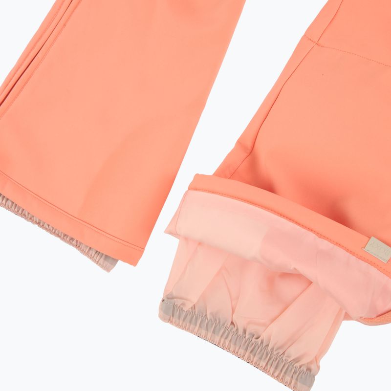 Штани сноубордичні жіночі ROXY Summit Bib peach pink 11