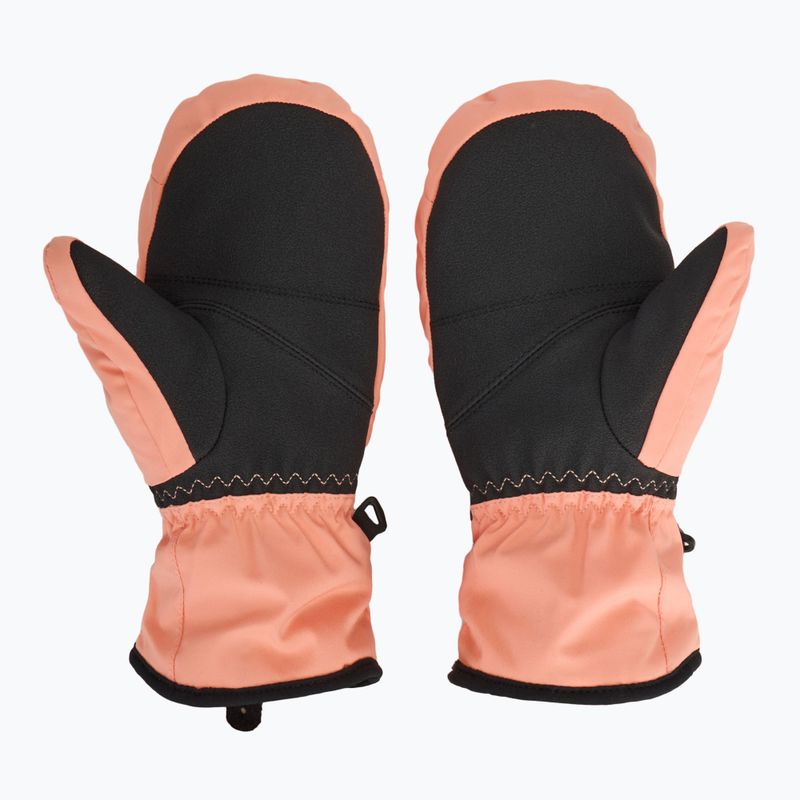 Рукавиці сноубордичні дитячі ROXY Roxy Jetty Girl Solid Mitt peach pink 2