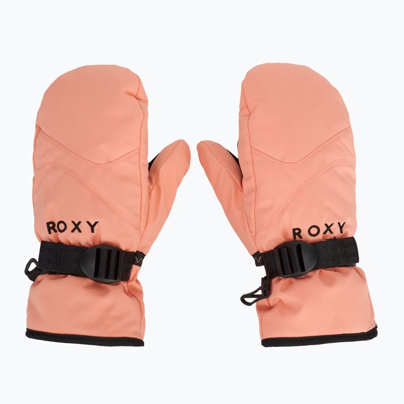 Рукавиці сноубордичні дитячі ROXY Roxy Jetty Girl Solid Mitt peach pink 3