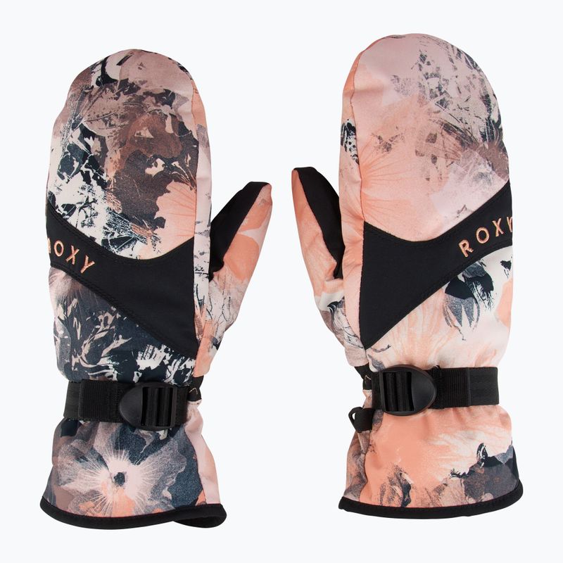 Рукавиці сноубордичні жіночі ROXY Jetty Mitt peach pink dreamy picture 2