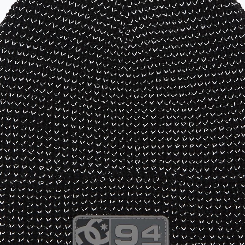 Чоловіча зимова шапка DC Sight reflective black 3