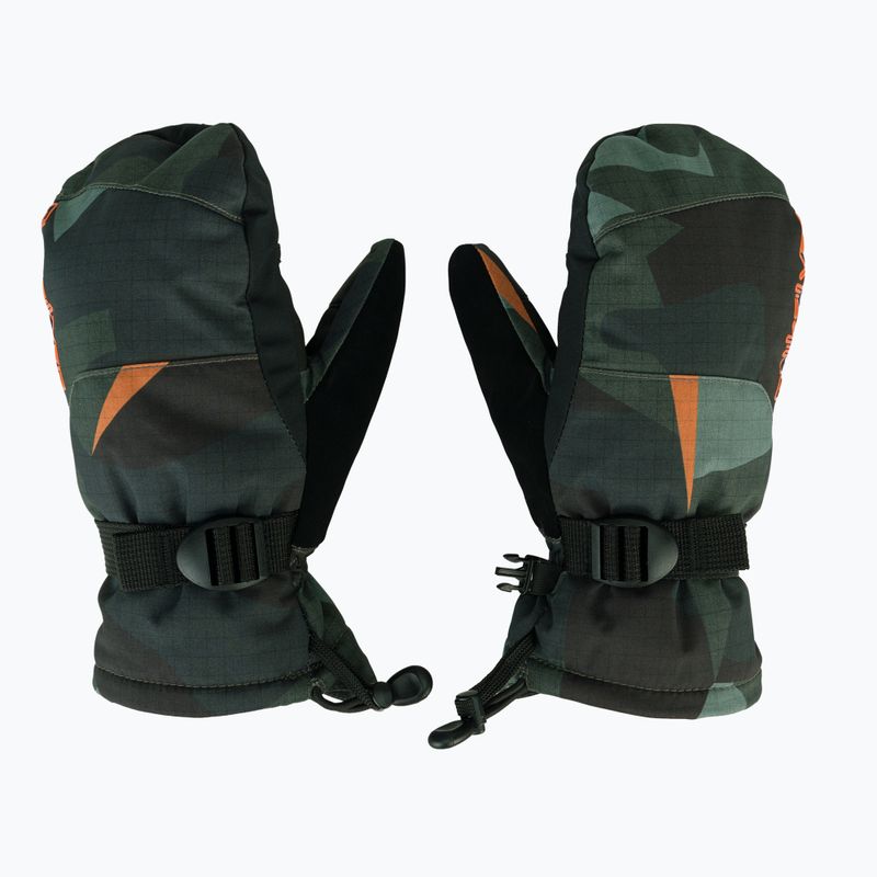 Рукавиці сноубордичні дитячі Quiksilver Mission Mitt puzzle camo sea spray 2