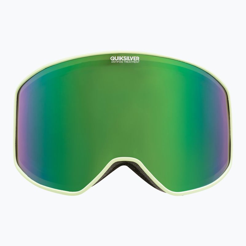 Окуляри сноубордичні Quiksilver Storm black celery/ green ml 2