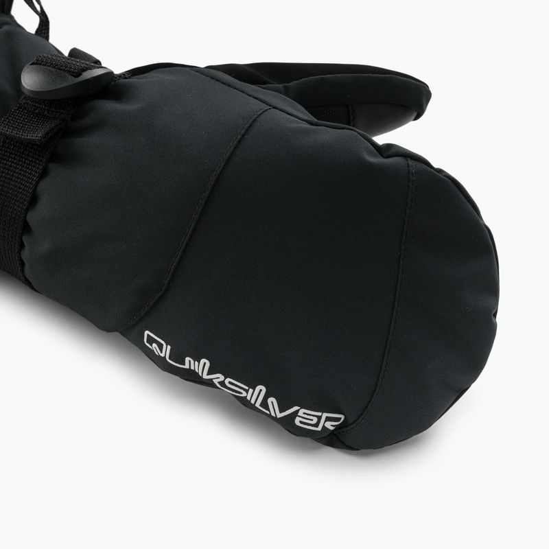 Рукавиці сноубордичні дитячі Quiksilver Mission Mitt true black 4