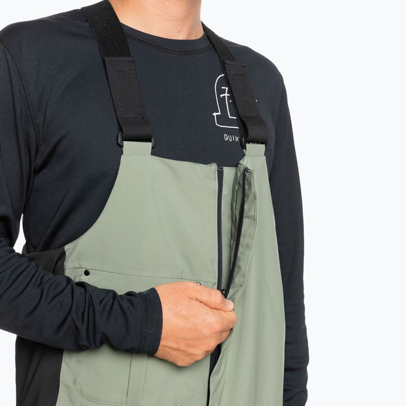 Чоловічі сноубордичні штани Quiksilver Utility Bib sea spray 5