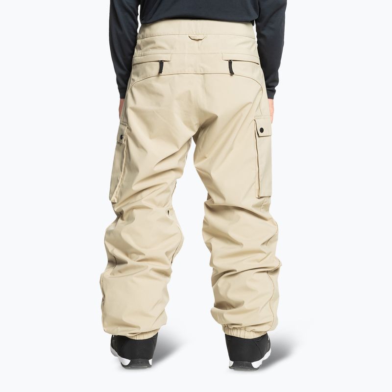 Штани сноубордичні чоловічі Quiksilver Snow Down Cargo twill 2