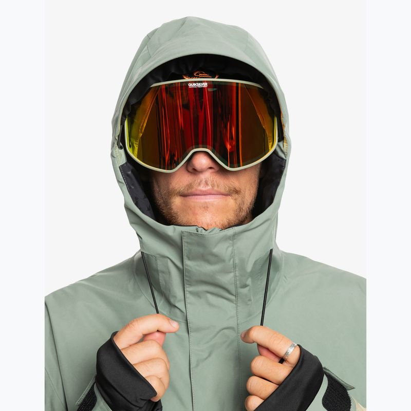 Куртка сноубордична чоловіча Quiksilver High Altitude Gore-Tex sea spray 4