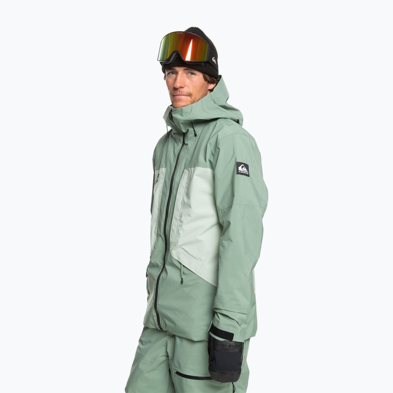 Куртка сноубордична чоловіча Quiksilver Forever Stretch Gore-Tex sea spray 3