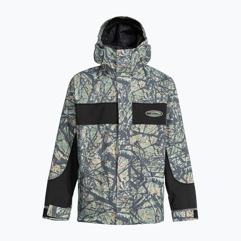 Куртка сноубордична чоловіча Quiksilver High Altitude 20K woodland abstract sea spray 5
