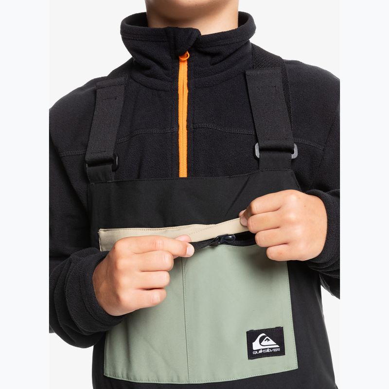 Штани сноубордичні дитячі Quiksilver Mash Up Bib true black 6