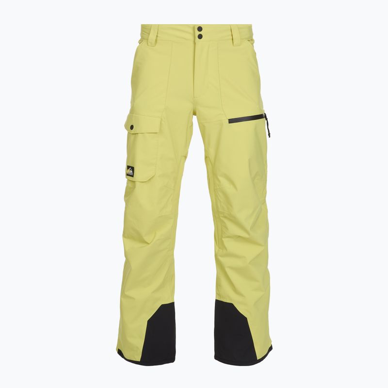 Штани сноубордичні чоловічі Quiksilver Utility celery green 7