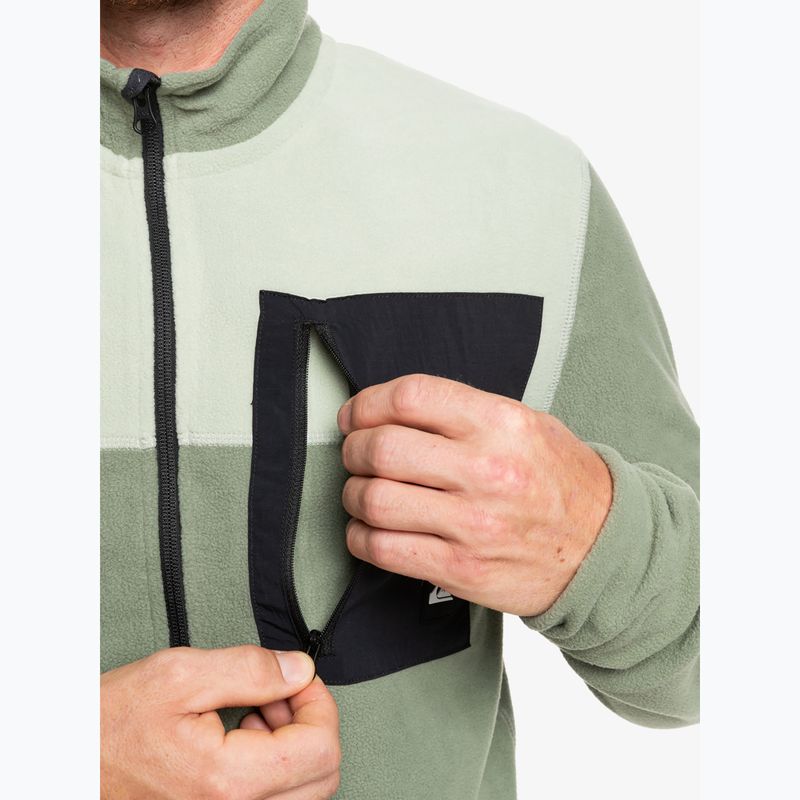 Кофта сноубордична чоловіча Quiksilver Aker Full Zip Fleece sea spray 6