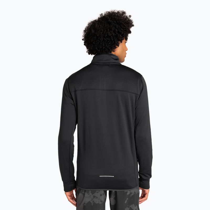 Кофта сноубордична чоловіча Quiksilver Steep Point Half Zip Fleece true black 3