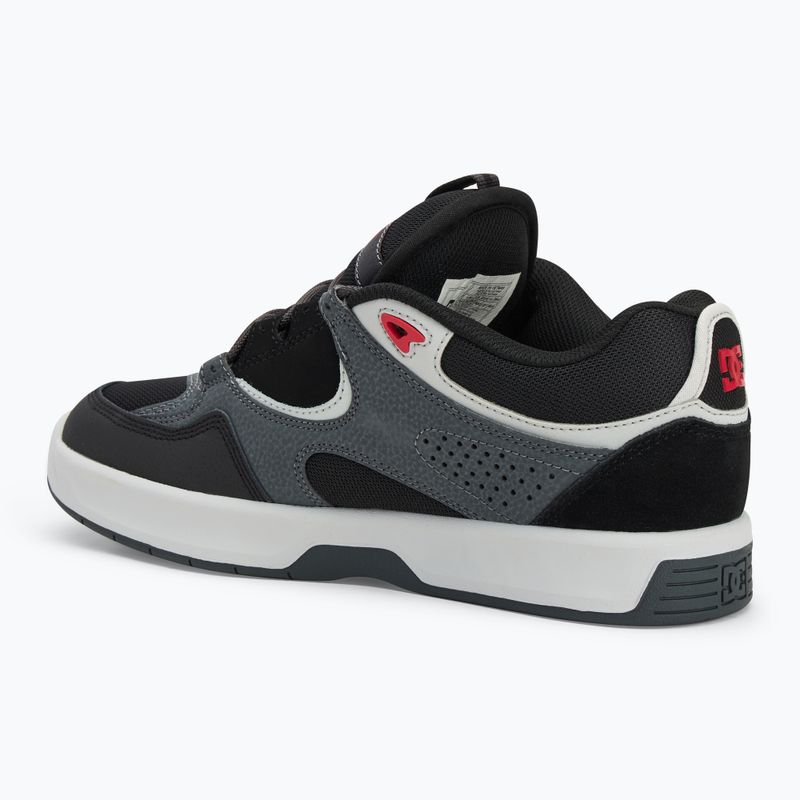 Кросівки чоловічі DC Kalynx Zero black / grey / red 3