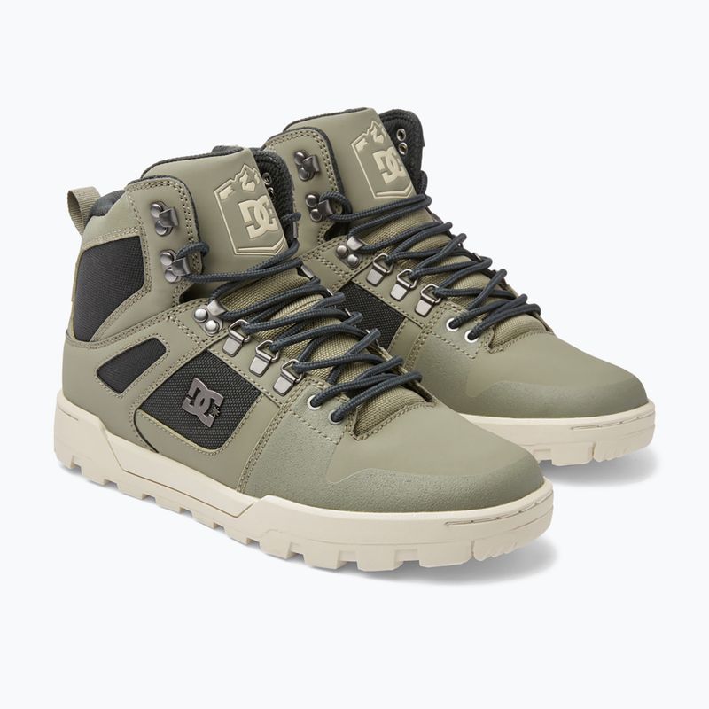 Кросівки чоловічі DC Pure High Top WR green / black / white 10