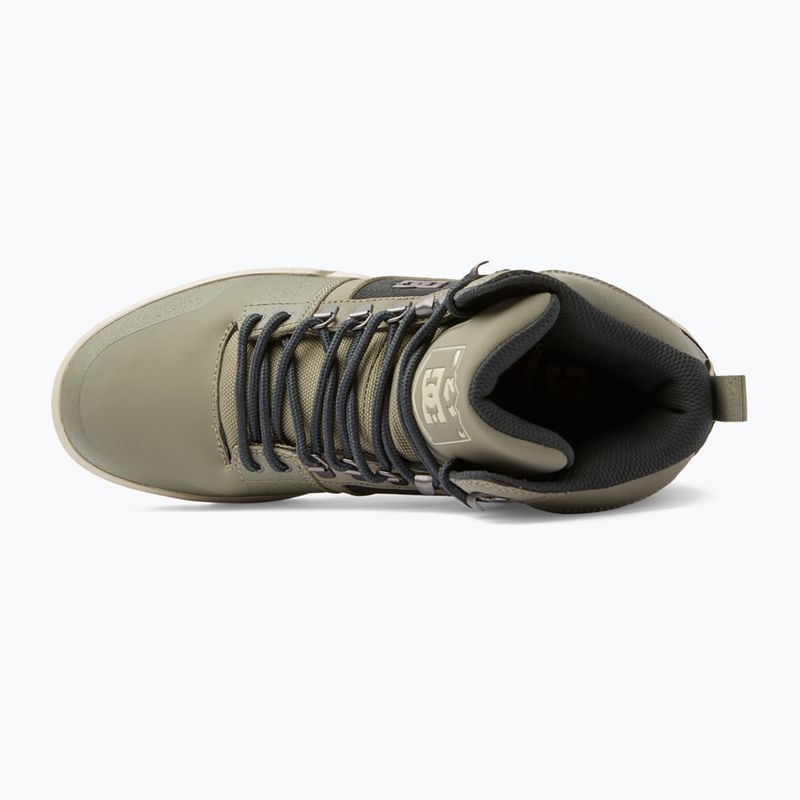 Кросівки чоловічі DC Pure High Top WR green / black / white 12