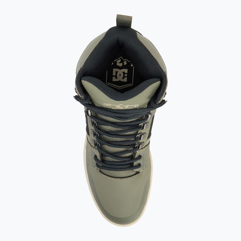 Кросівки чоловічі DC Pure High Top WR green / black / white 5