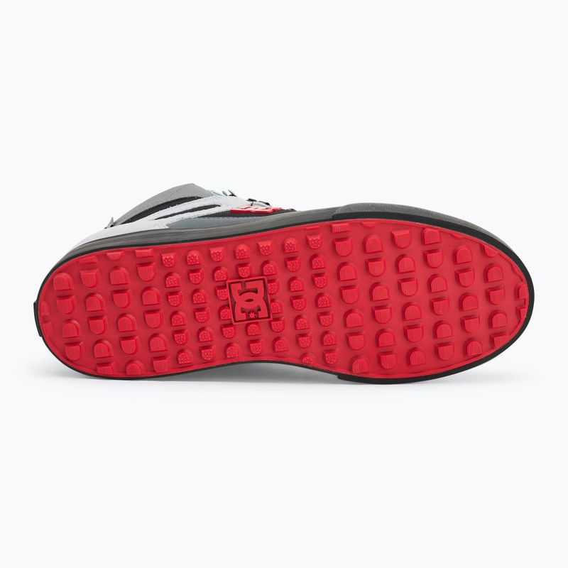 Кросівки чоловічі DC Pure High-Top grey / black / red 4