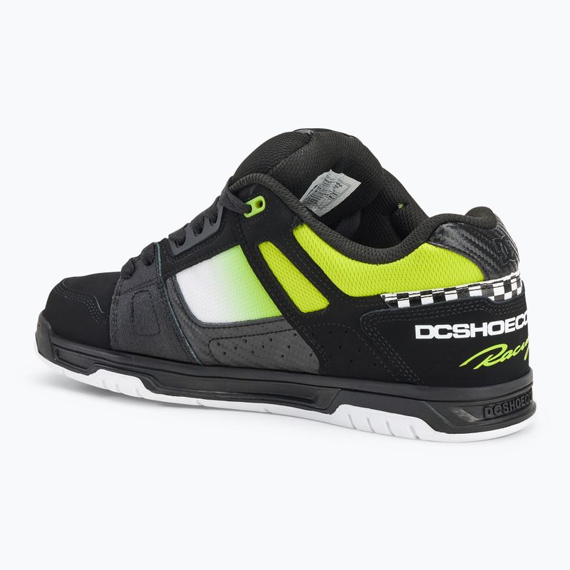 Кросівки чоловічі DC Stag SE black / green / white 3