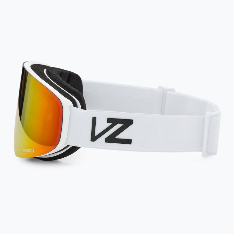 Окуляри сноубордичні VonZipper Encore white/wildlife fire chrome 4