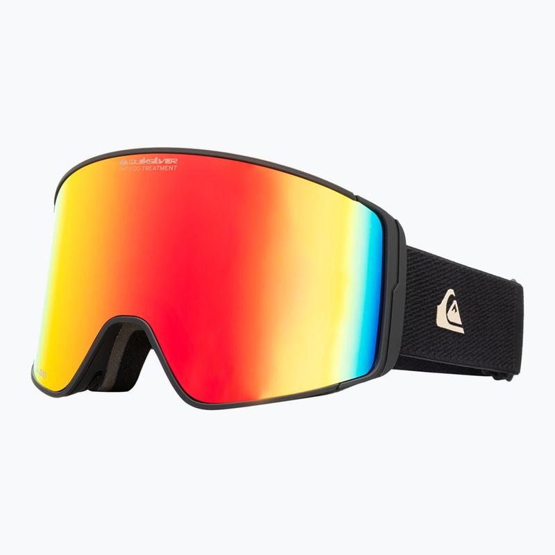 Окуляри сноубордичні чоловічі Quiksilver Storm MG black/clux ml red