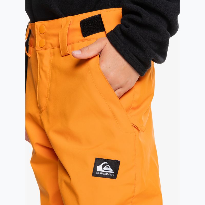 Штани сноубордичні дитячі Quiksilver Estate orange pepper 6