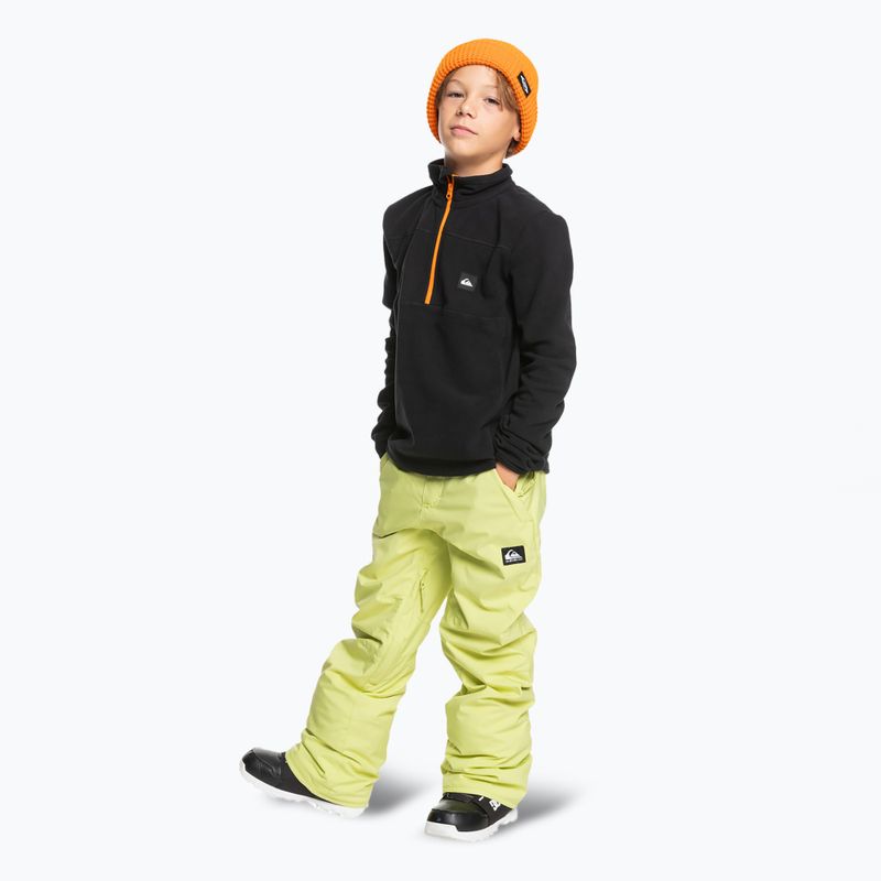 Дитячі сноубордичні штани Quiksilver Estate celery green 2