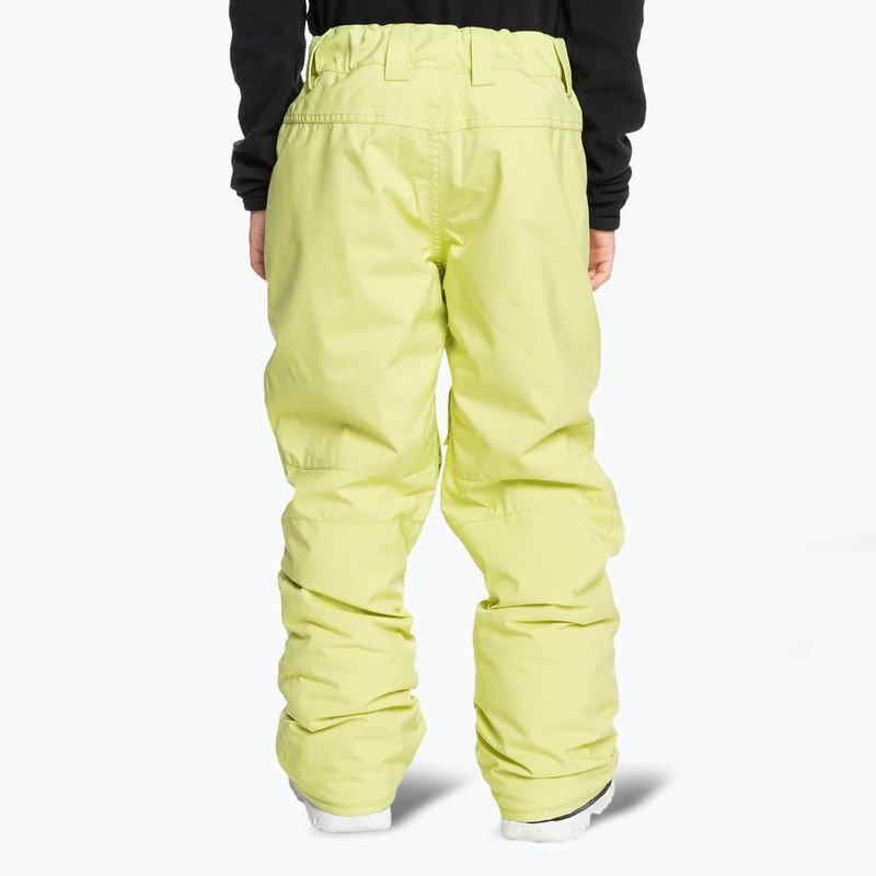 Дитячі сноубордичні штани Quiksilver Estate celery green 3