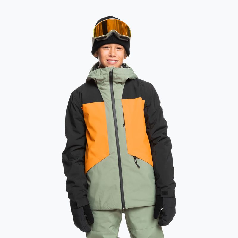 Куртка сноубордична дитяча Quiksilver Ambition sea spray
