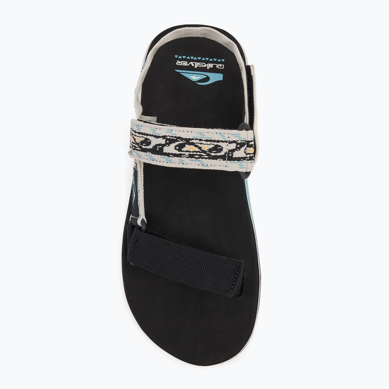 Сандалі чоловічі Quiksilver Monkey Caged II black/white 5
