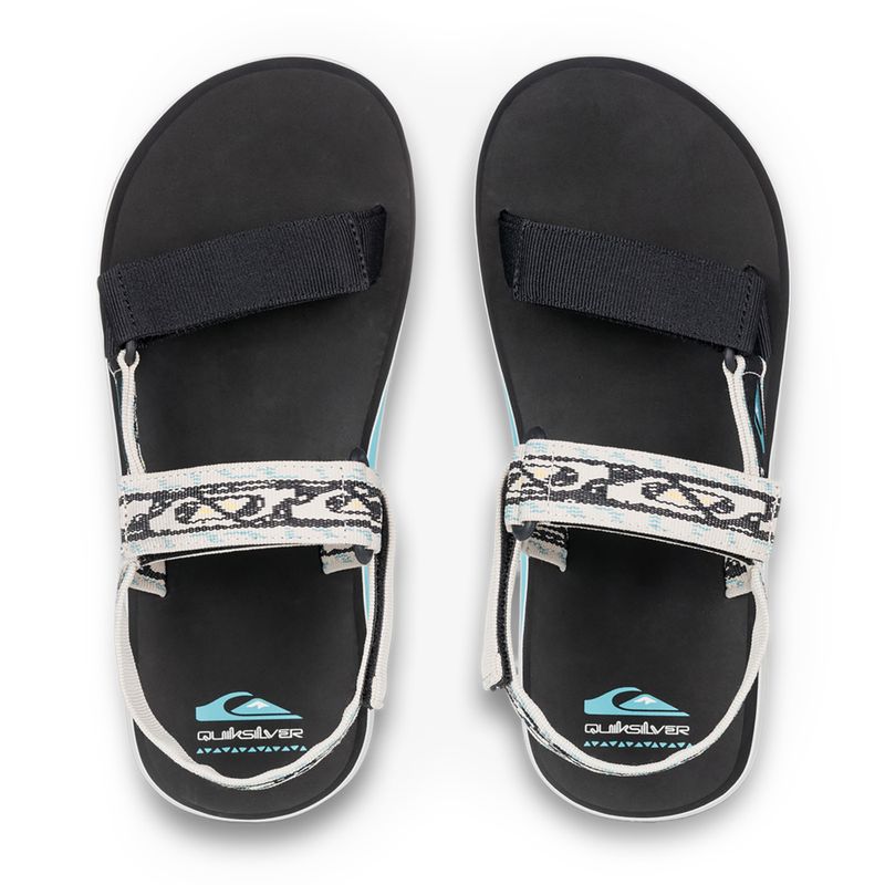 Сандалі чоловічі Quiksilver Monkey Caged II black/white 2