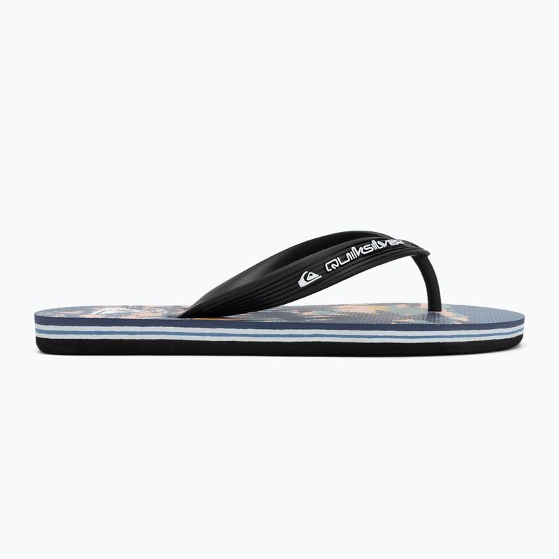 В'єтнамки дитячі Quiksilver Molokai Art 25 Youth fiery coronet blue tropicamo 2