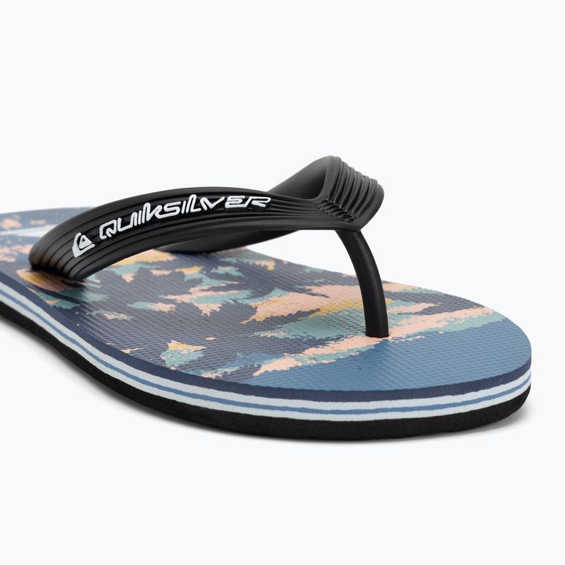 В'єтнамки дитячі Quiksilver Molokai Art 25 Youth fiery coronet blue tropicamo 7