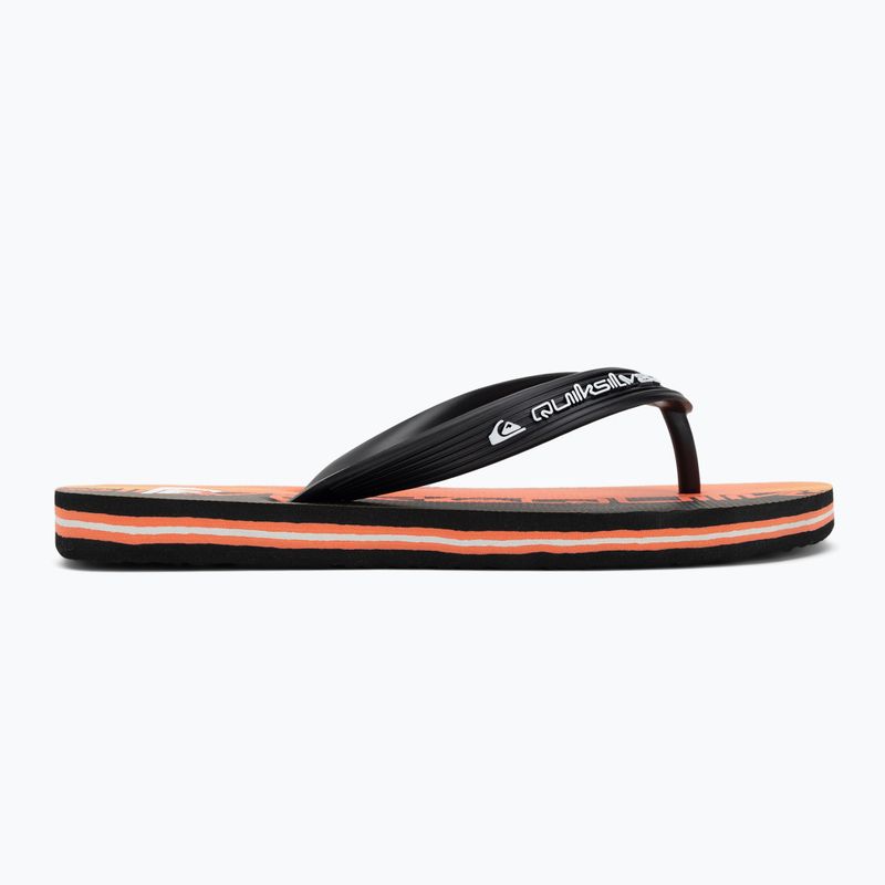 В'єтнамки дитячі Quiksilver Molokai Art 25 Youth fiery coral wordblock 2