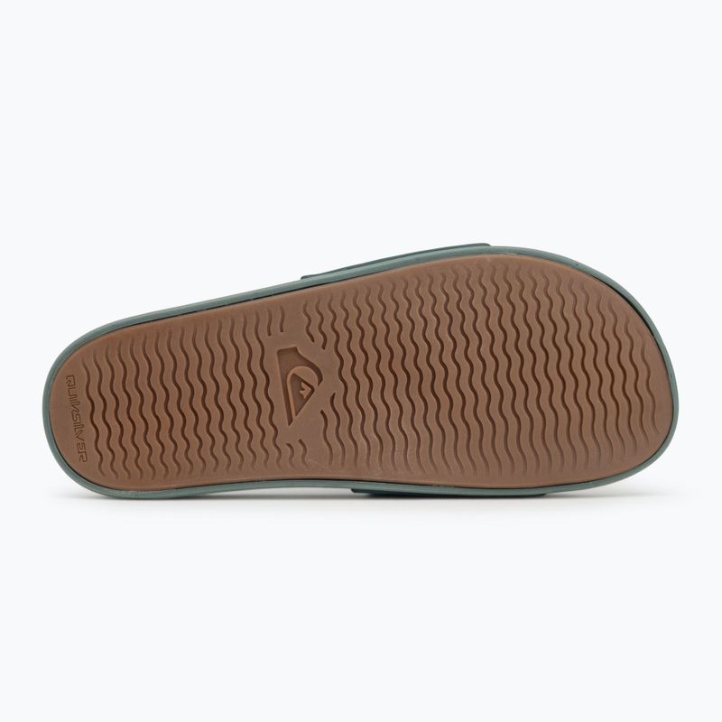 Шльопанці чоловічі Quiksilver Rivi Wordmark Slide II sage 4