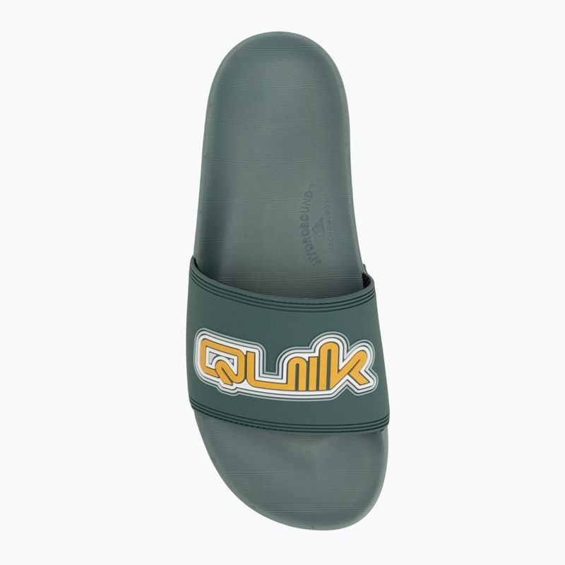 Шльопанці чоловічі Quiksilver Rivi Wordmark Slide II sage 5
