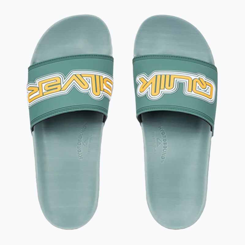Чоловічі шльопанці Quiksilver Rivi Wordmark Slide II з шавлії 2