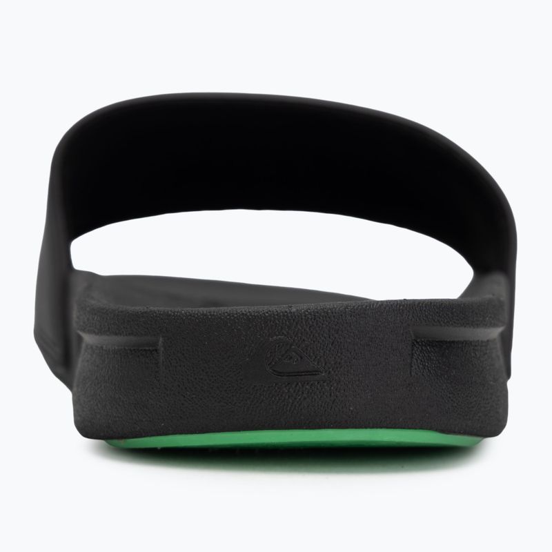 Шльопанці чоловічі Quiksilver Rivi Wordmark Slide II black rasta 6