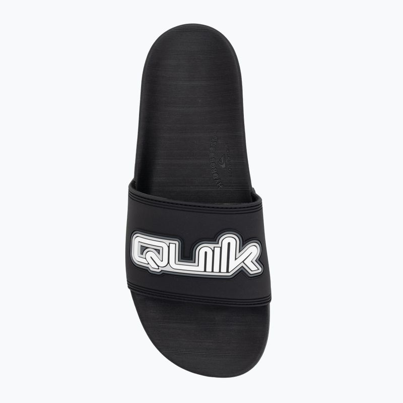 Шльопанці чоловічі Quiksilver Rivi Wordmark Slide II black 5 5