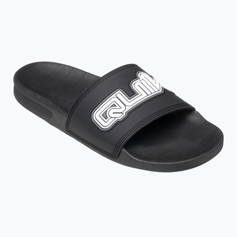 Чоловічі шльопанці Quiksilver Rivi Wordmark Slide II чорні 5