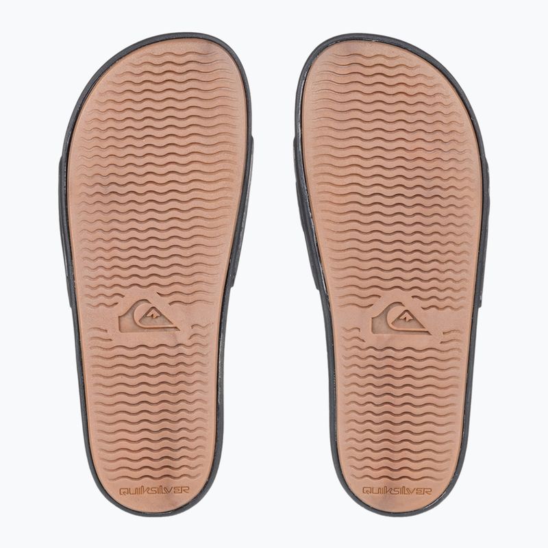 Шльопанці чоловічі Quiksilver Rivi Wordmark Slide II black 5 3