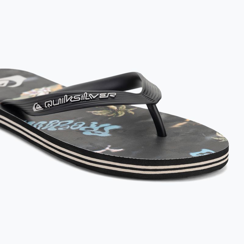 В'єтнамки чоловічі Quiksilver Molokai Art 25 black naturama 7