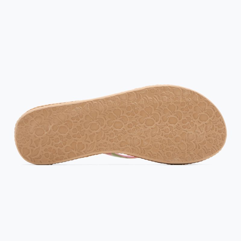 В'єтнамки жіночі ROXY South Beach III green/pink 4