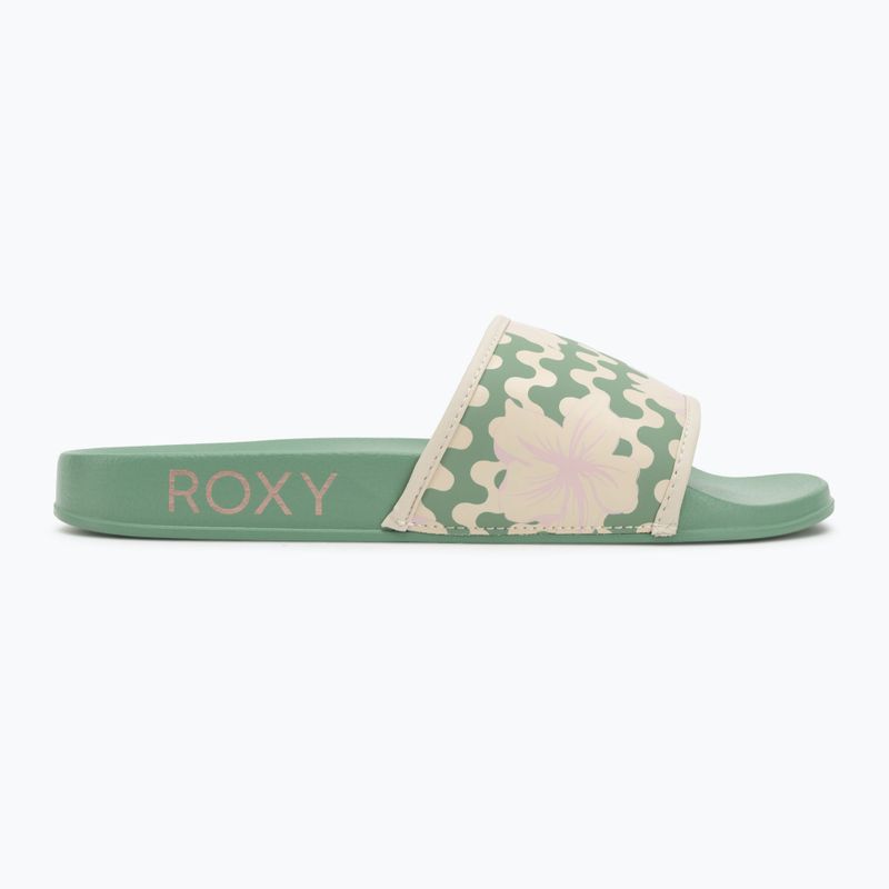 Шльопанці жіночі ROXY Slippy IV sage 2