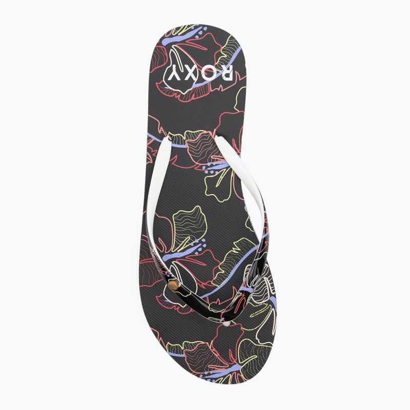 В'єтнамки жіночі ROXY Portofino III dc black multi camo 5