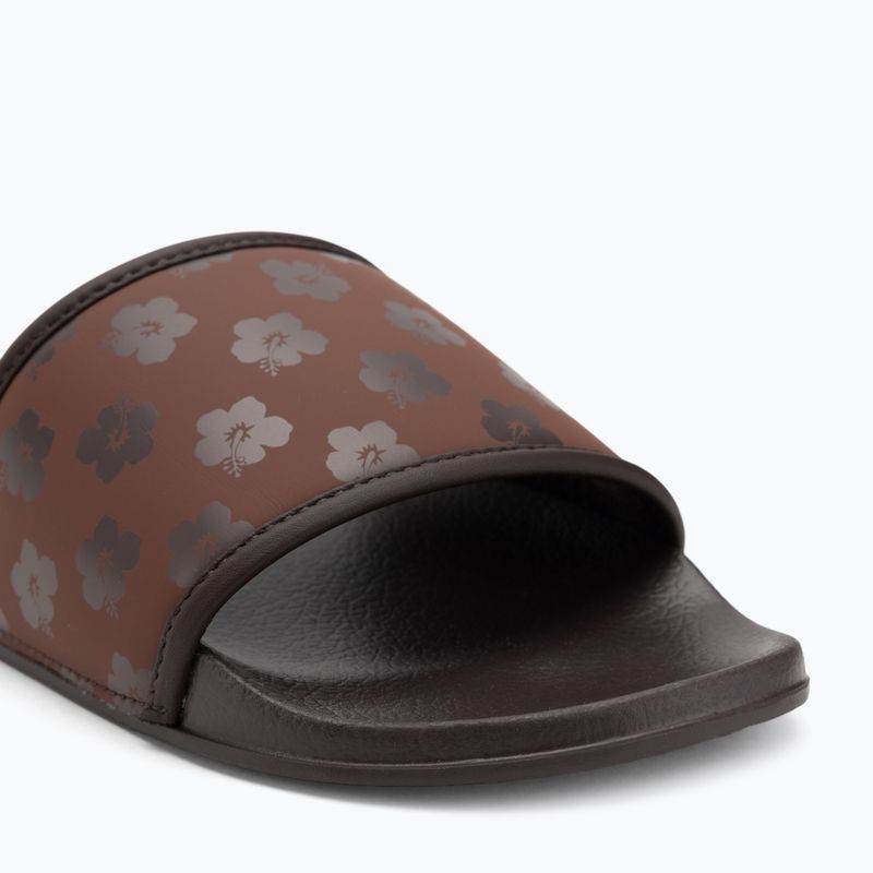 Шльопанці жіночі ROXY Slippy IV brown combo 7