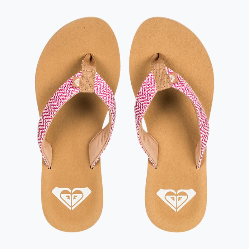 В'єтнамки жіночі ROXY Porto Raffia II raspberry 2